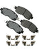 Akebono Brake Pads ProACT Front For Nissan 2013-2019 Set of 4 ACT1650 Akebono Brake Corporation - Micks Gone Bush