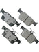 Akebono PROACT Ultra-Premium Brake Pads Rear For Edge 15-19 Escape ACT1665 Brake Pads Akebono Brake Corporation - Micks Gone Bush