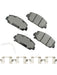 Akebono Brake Pads ProACT Front For Acura Honda 2013-2020 Set of 4 ACT1697 Akebono Brake Corporation - Micks Gone Bush