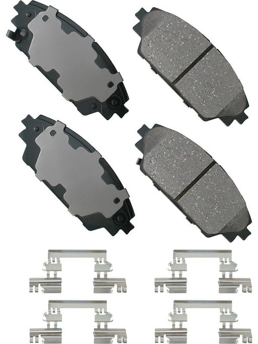 Akebono Brake Pads ProAct Ultra-Premium Front Mazda 3 / CX-3 2014-18 ACT1728 Brake Pads Akebono Brake Corporation - Micks Gone Bush