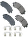 Akebono Brake Pads ProACT Front For Infiniti Q Series 2014-20 Set of 4 ACT1736 Akebono Brake Corporation - Micks Gone Bush