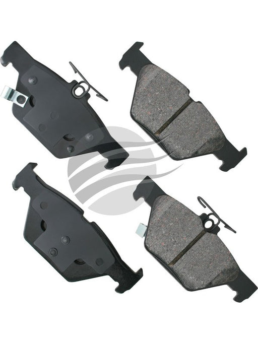 Akebono ProAct Ultra-Premium Ceramic Front Disc Brake Pad Set ACT1808 Akebono Brake Corporation - Micks Gone Bush