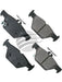 Akebono ProAct Ultra-Premium Ceramic Front Disc Brake Pad Set ACT1808 Akebono Brake Corporation - Micks Gone Bush