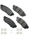Akebono Brake Pads ProACT Rear For Lexus Toyota 2015-20 Set of 4 ACT1879 Brake Pads Akebono Brake Corporation - Micks Gone Bush