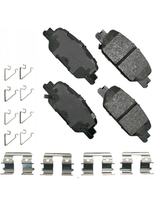Akebono Brake Pads ProAct Ultra-Premium Rear Honda CR-V 2017-19 ACT2037 Brake Pads Akebono Brake Corporation - Micks Gone Bush