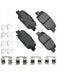 Akebono Brake Pads ProAct Ultra-Premium Rear Honda CR-V 2017-19 ACT2037 Brake Pads Akebono Brake Corporation - Micks Gone Bush