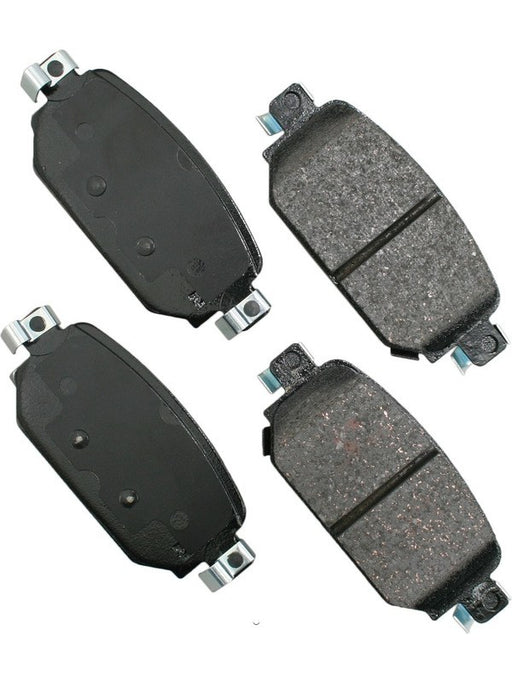 Akebono Brake Pads ProAct Ultra-Premium Rear Mazda 3 2017-18 ACT2042 Brake Pads Akebono Brake Corporation - Micks Gone Bush