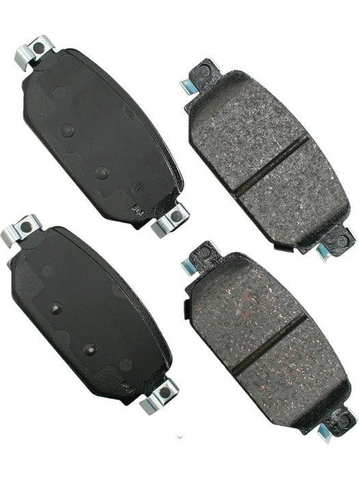 Akebono Brake Pads ProAct Ultra-Premium Rear Mazda 3 2017-18 ACT2042 Brake Pads Akebono Brake Corporation - Micks Gone Bush