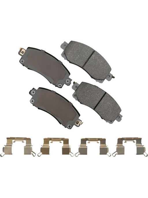 Akebono Brake Pads ProAct Front Fits Various Subaru 17-22 ACT2045 Brake Pads Akebono Brake Corporation - Micks Gone Bush