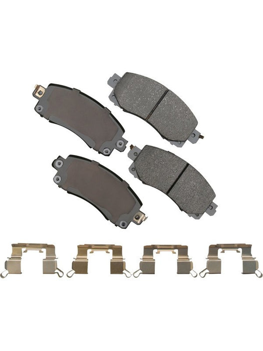 Akebono Brake Pads ProAct Front Fits Various Subaru 17-22 ACT2045 Brake Pads Akebono Brake Corporation - Micks Gone Bush