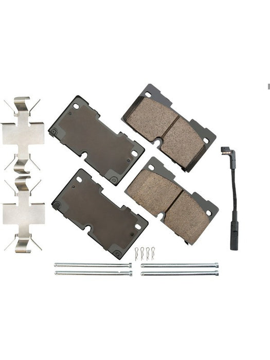 Akebono Brake Pads ProAct Front Fits Various Subaru 17-22 ACT2173 Brake Pads Akebono Brake Corporation - Micks Gone Bush