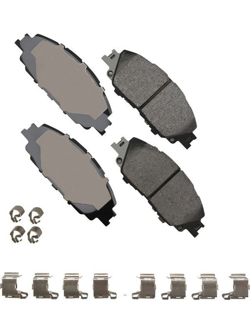 Akebono Brake Pads ProAct Front Fits Toyota Prius Corolla 19-22 ACT2176 Brake Pads Akebono Brake Corporation - Micks Gone Bush