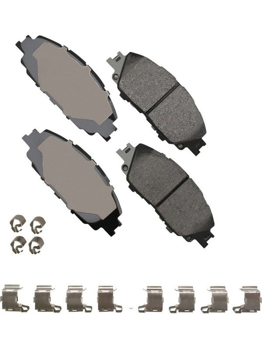 Akebono Brake Pads ProAct Front Fits Toyota Prius Corolla 19-22 ACT2176 Brake Pads Akebono Brake Corporation - Micks Gone Bush