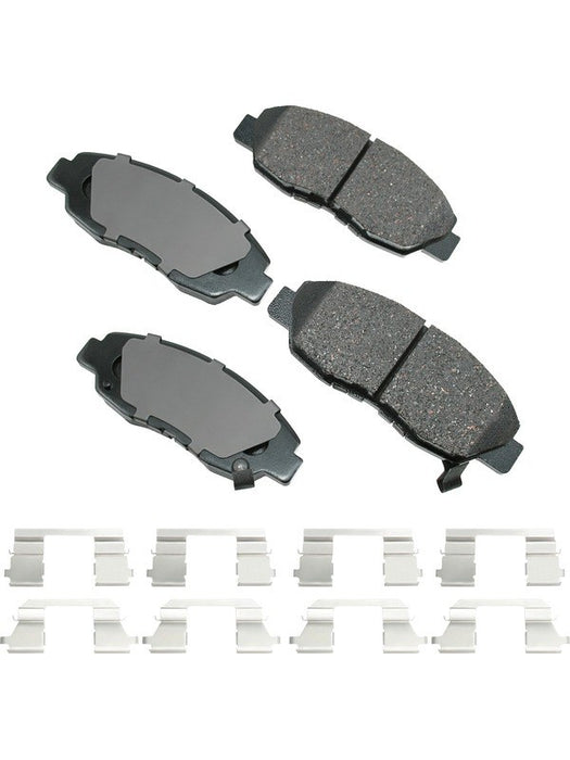 Akebono PROACT Ultra-Premium Brake Pads Front For Accord 98-02 Civic ACT465D Brake Pads Akebono Brake Corporation - Micks Gone Bush