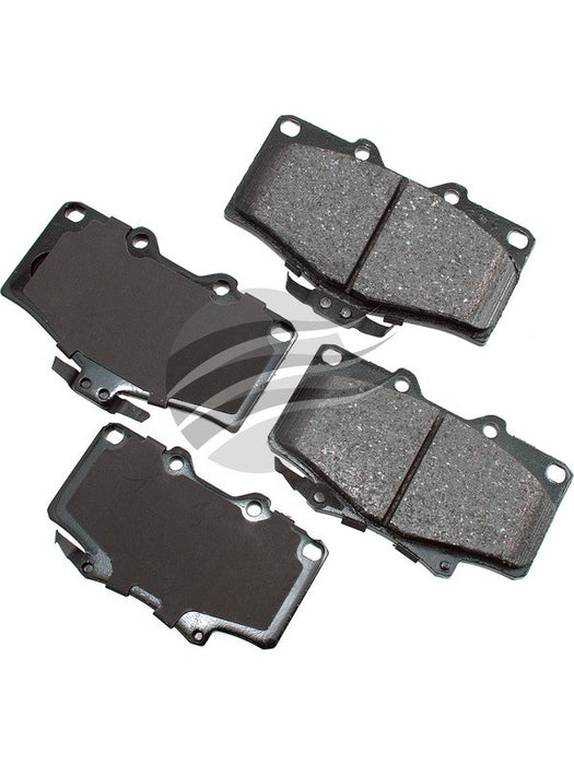 Akebono ProAct Ultra-Premium Ceramic Front Disc Brake Pad Set ACT502 Akebono Brake Corporation - Micks Gone Bush