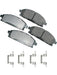 Akebono Brake Pads ProACT Front For Acura MDX 03-06 Nissan Quest 04-09 Set of 4 ACT691A Akebono Brake Corporation - Micks Gone Bush