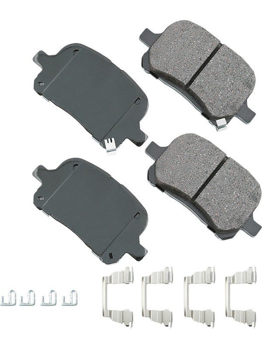 Akebono PROACT Ultra-Premium Brake Pads Front For Lexus ES300 97-01 ACT707A Akebono Brake Corporation - Micks Gone Bush