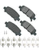 Akebono Brake Pads ProACT Rear For Subaru 1998-2009 Set of 4 ACT770A Akebono Brake Corporation - Micks Gone Bush