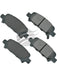Akebono ProAct Ultra-Premium Ceramic Front Disc Brake Pad Set ACT770 Akebono Brake Corporation - Micks Gone Bush