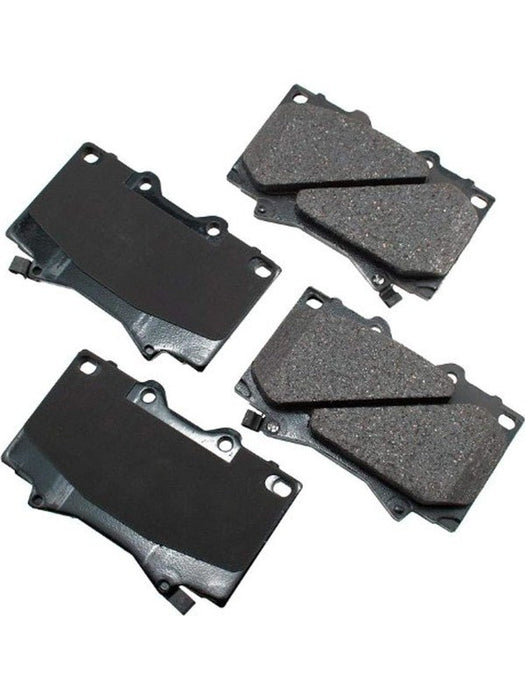 Akebono ProAct Ultra-Premium Ceramic Front Disc Brake Pad Set ACT772 Akebono Brake Corporation - Micks Gone Bush