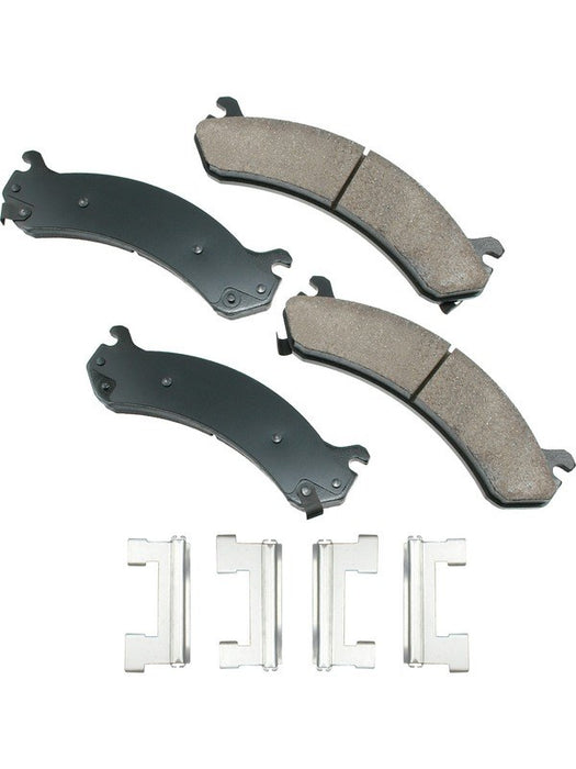 Akebono OEM ProAct Ultra-Premium Ceramic Front Disc Brake Pad ACT784 Akebono Brake Corporation - Micks Gone Bush