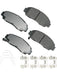 Akebono Brake Pads ProACT Front For Acura Honda 1999-2014 Set of 4 ACT787A Akebono Brake Corporation - Micks Gone Bush