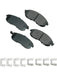 Akebono Brake Pads ProACT Front For Infiniti Nissan 2001-18 Set of 4 ACT815A Akebono Brake Corporation - Micks Gone Bush
