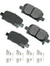 Akebono ProACT Ultra-Premium Brake Pads Rear ACT865A Akebono Brake Corporation - Micks Gone Bush