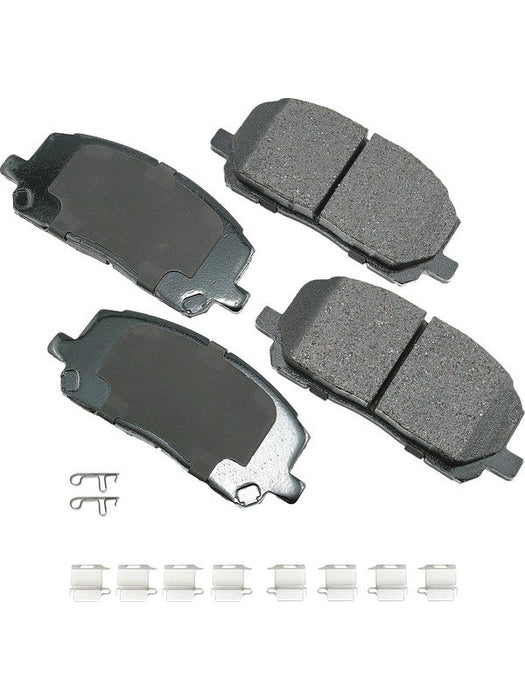 Akebono ProACT Ultra-Premium Brake Pads Front ACT884A Akebono Brake Corporation - Micks Gone Bush