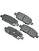 Akebono ProAct Ultra-Premium Ceramic Front Disc Brake Pad Set ACT905 Akebono Brake Corporation - Micks Gone Bush