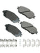 Akebono Brake Pads ProACT Front For Lexus ES300 ES330 2002-06 Set of 4 ACT906B Akebono Brake Corporation - Micks Gone Bush