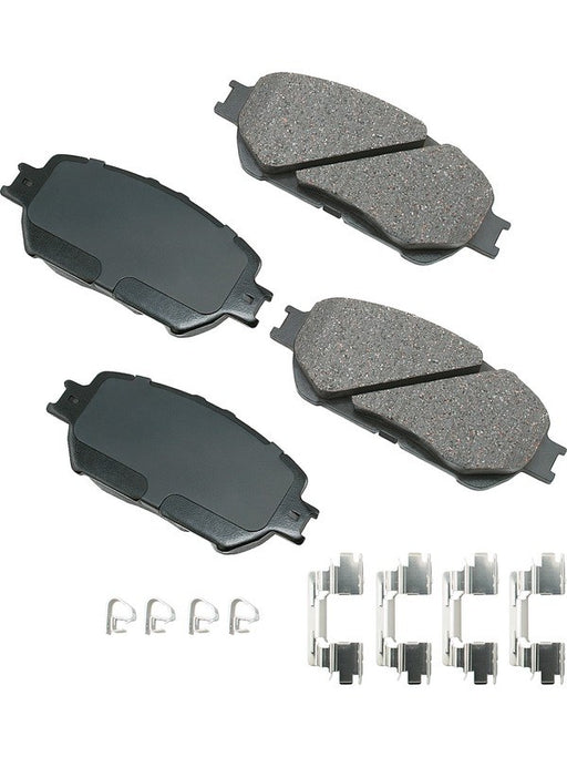Akebono PROACT Ultra-Premium Brake Pads For Front Toyota Camry 02-06 ACT908A Brake Pads Akebono Brake Corporation - Micks Gone Bush