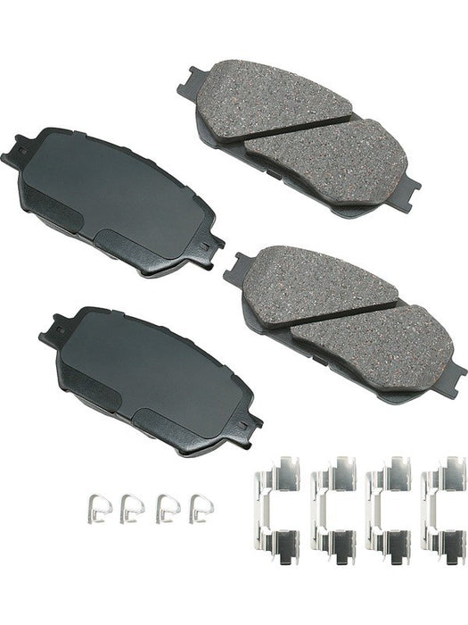 Akebono PROACT Ultra-Premium Brake Pads For Front Toyota Camry 02-06 ACT908A Brake Pads Akebono Brake Corporation - Micks Gone Bush