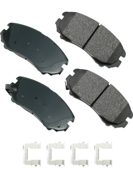 Akebono ProACT Ultra-Premium Brake Pads Front ACT924A Brake Pads Akebono Brake Corporation - Micks Gone Bush