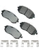 Akebono Brake Corporation Premium Ceramic Brake Pads Front ACT929A Brake Pads Akebono Brake Corporation - Micks Gone Bush