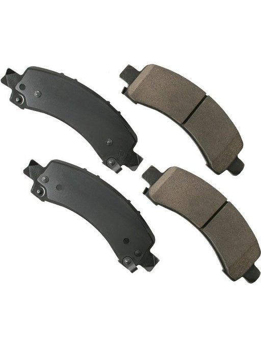 Akebono Brake Pads ProAct Rear Fits GM FS SUV Truck Van 02-14 ACT974 Brake Pads Akebono Brake Corporation - Micks Gone Bush