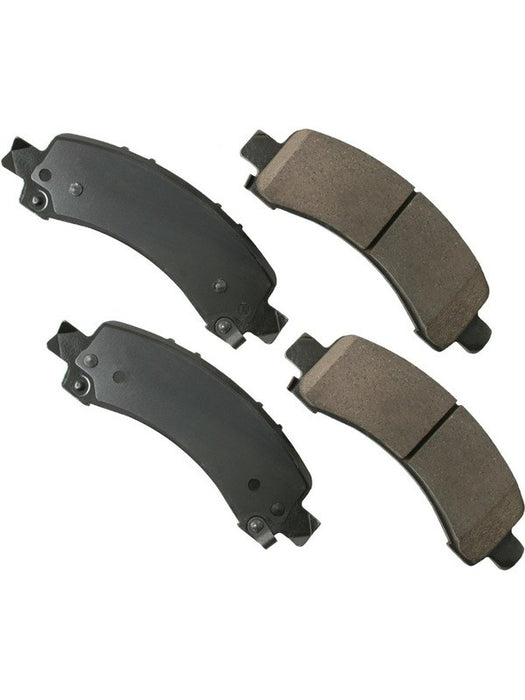 Akebono Brake Pads ProAct Rear Fits GM FS SUV Truck Van 02-14 ACT974 Brake Pads Akebono Brake Corporation - Micks Gone Bush