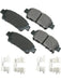 Akebono Brake Pads ProACT Rear For Toyota 2004-10 Set of 4 ACT995A Akebono Brake Corporation - Micks Gone Bush