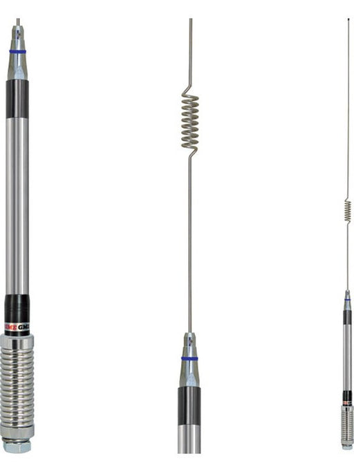 GME Antenna 86cm (6.6Dbi Gain) Whip Ground Independent Elevated Feed AE4012K2 GME - Micks Gone Bush