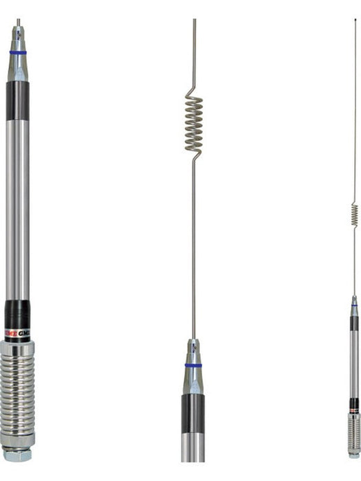 GME Antenna 86cm (6.6Dbi Gain) Whip Ground Independent Elevated Feed AE4012K2 GME - Micks Gone Bush