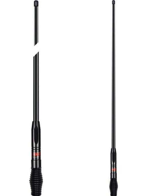 GME 6.6Dbi Black Heavy Duty UHF CB Radio Antenna Bull Bar Fiberglass AE4705B GME - Micks Gone Bush