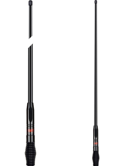 GME 6.6Dbi Black Heavy Duty UHF CB Radio Antenna Bull Bar Fiberglass AE4705B GME - Micks Gone Bush