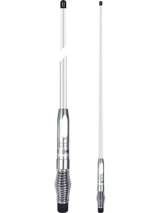 GME White Heavy Duty Hi Gain UHF CB Radio Antenna Bull Bar Fiberglass AE4705 GME - Micks Gone Bush