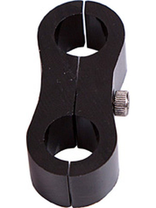 Aeroflow Billet Aluminium Dual Hose Separators 9/16 Inch I.D Black AF156-09BLK Aeroflow - Micks Gone Bush