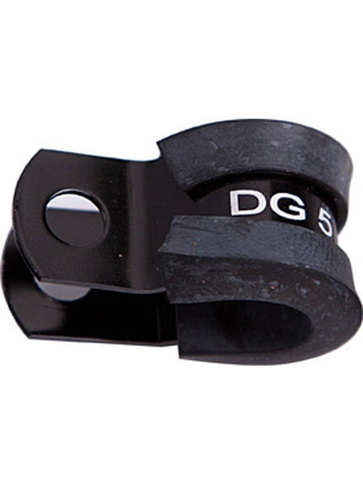 Aeroflow Cushioned P-Clamp 1-41/64" (31.8mm) Black Finish, 5 Pack AF158-20BLK Aeroflow - Micks Gone Bush