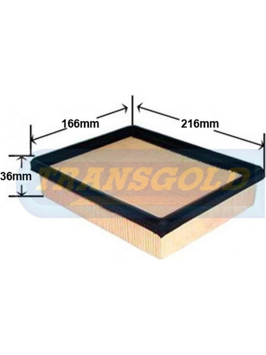 Transgold Air Filter AF1600 TRANSGOLD - Micks Gone Bush