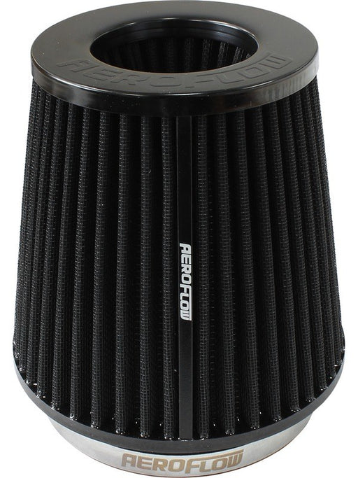 Aeroflow Universal Tapered Inverted 5" 127mm Clamp-On Filter Black AF2711-2800 Aeroflow - Micks Gone Bush
