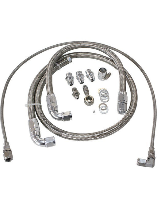 Aeroflow Turbo Oil & Water Feed Line Kit For Nissan SR20 S13 AF30-1001 Aeroflow - Micks Gone Bush