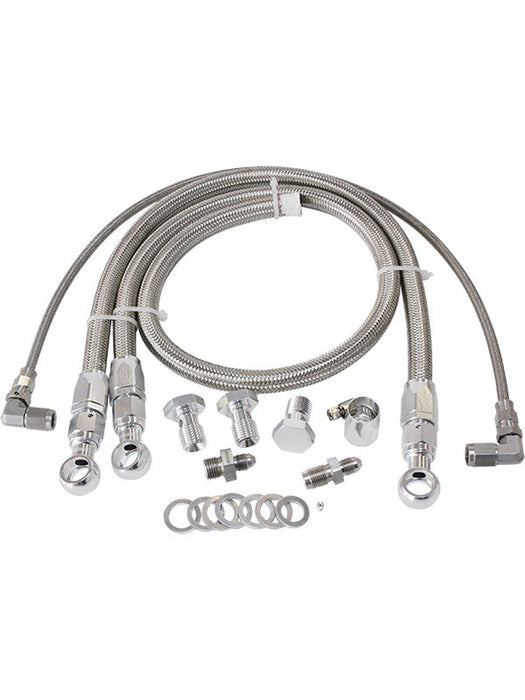 Aeroflow Turbo Oil & Water Feed Line Kit For Nissan RB30 AF30-1003 Aeroflow - Micks Gone Bush