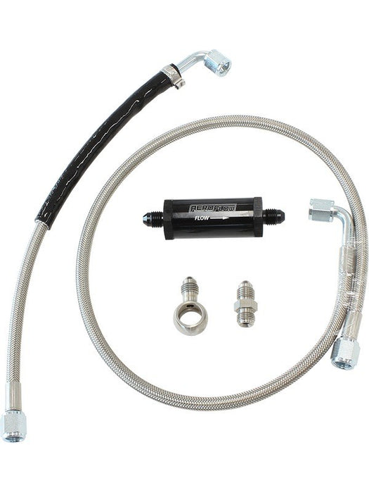 Aeroflow Ford Xr6 Fg Turbo Feed Line Kit Inline 30Micron Filt Fg AF30-1005 Aeroflow - Micks Gone Bush
